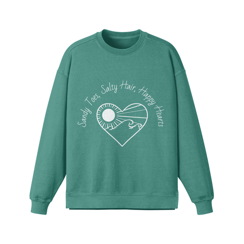 Happy Hearts Crew Neck Sweatshirt